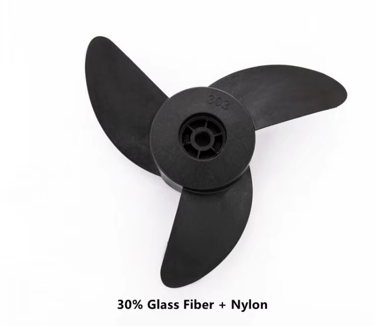 Wattkeel P250 three blade propeller in 30% glass fibre reinforced nylon
